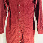 Robe bourgogne corduroy / vero moda / taille Small