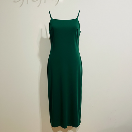 Robe longue verte - H&M - Taille XS