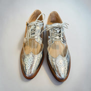 Souliers argent et plastique / Aldo / taille 8