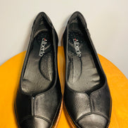 Ballerines cuir noir / Alberto / taille 6 femme