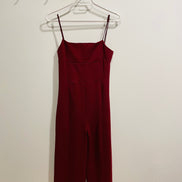 Jumpsuit bourgogne Urban Outfitters - taille small