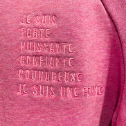 Chandail rose à col rond / Oraki / taille small