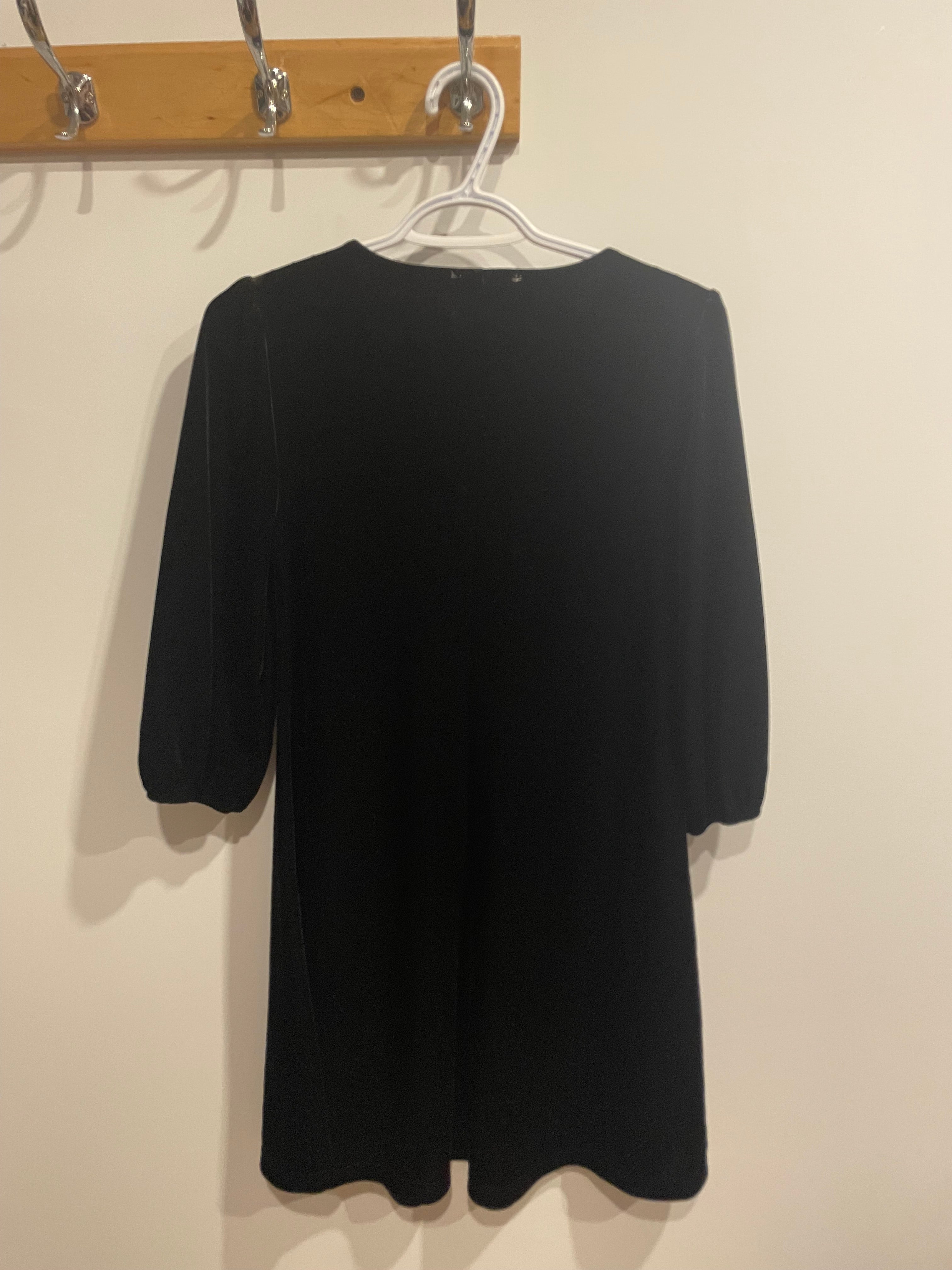 Rogue velours noir - manches longues - Livom XS