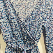 Robe bleue texturée - streetwear society Small