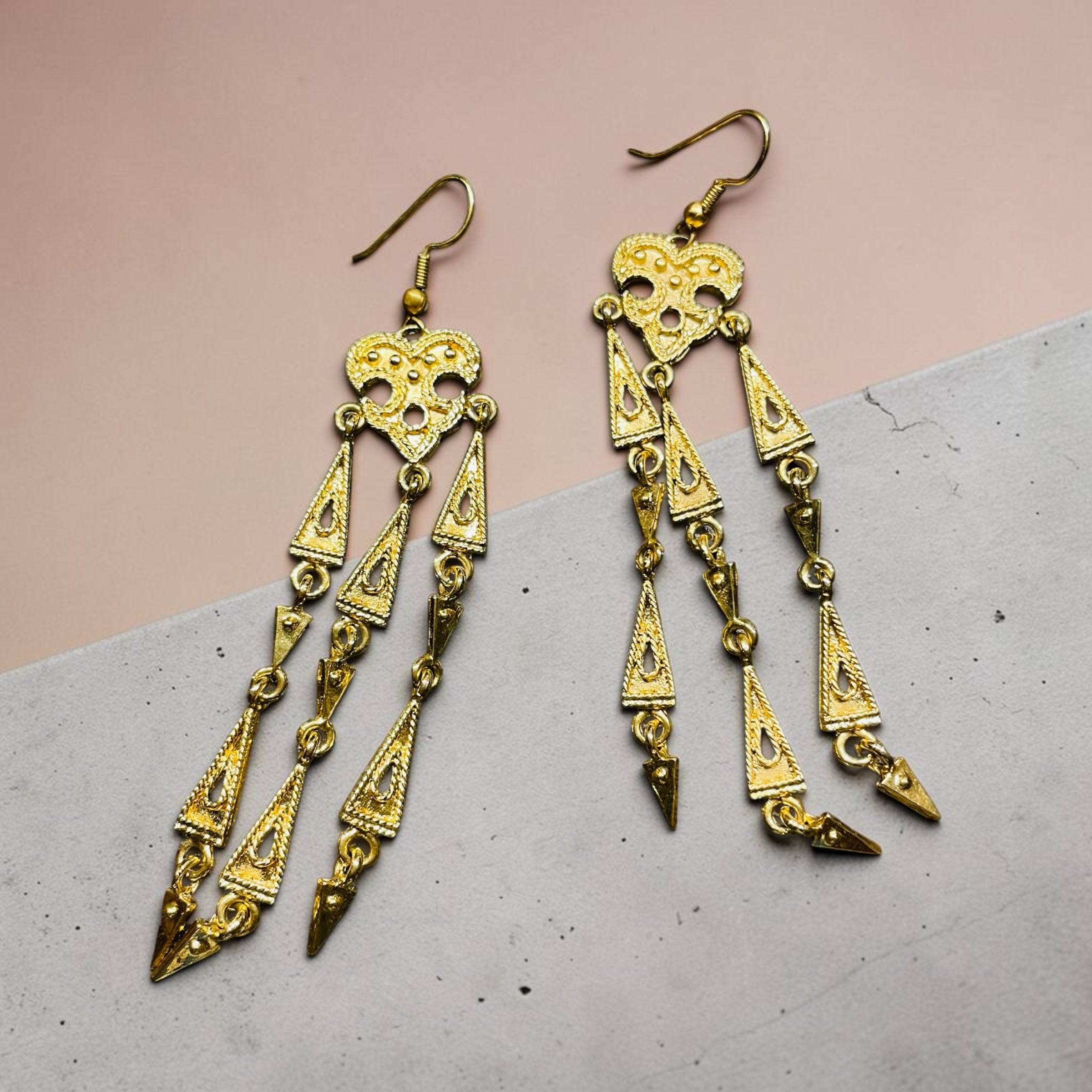 Boucles d’oreilles longues originales