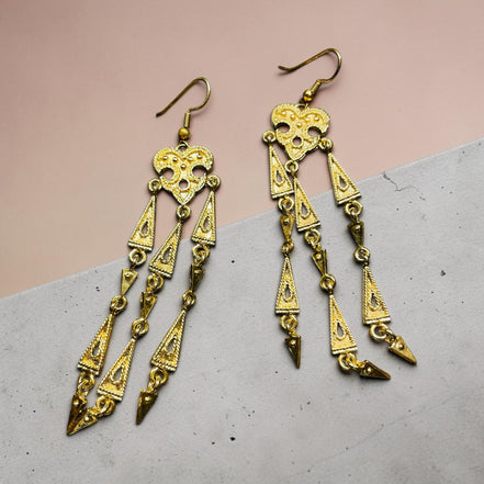 Boucles d’oreilles longues originales