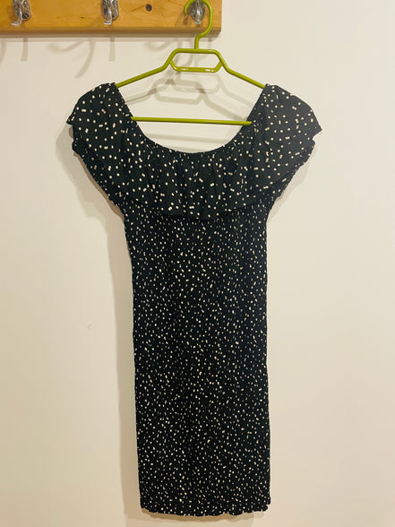 Robe picotée col élastique à vilants - Paper Moon Medium