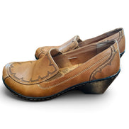 Souliers cuir brun / Hush Puppies / taille 6