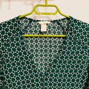 Romper vert à manches longues - H&M - Taille 2