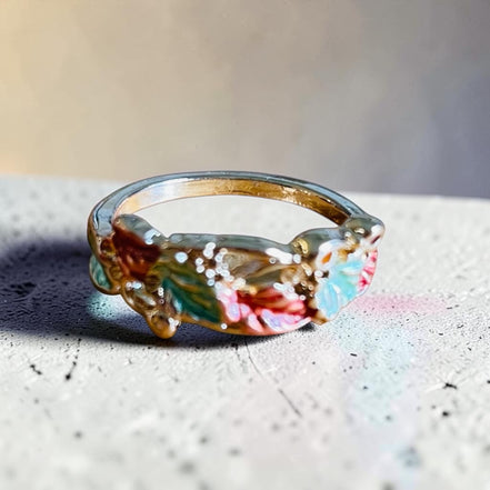 Bague floral