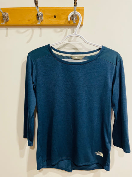 Blue sports top - the north face