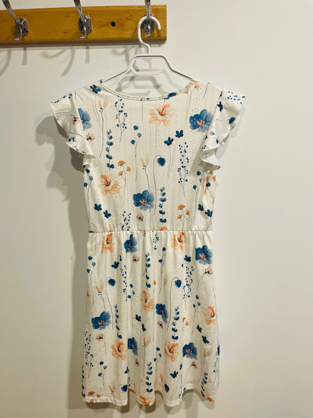 Robe courte florale et dentelle -Shein Taille Medium