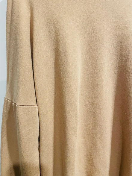 Chandail manche longue beige - Marilou design - taille médium