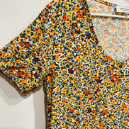 Robe à manches courtes fleurie - Daily Story - taille Small