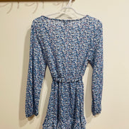 Robe bleue texturée - streetwear society Small