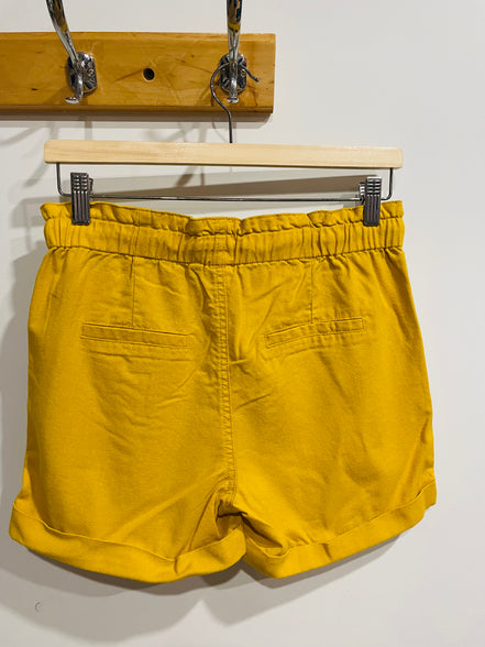 Short jaune / taille élastique / XS