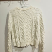 Chandail tricot blanc - Blumind - Taille medium - Enfant