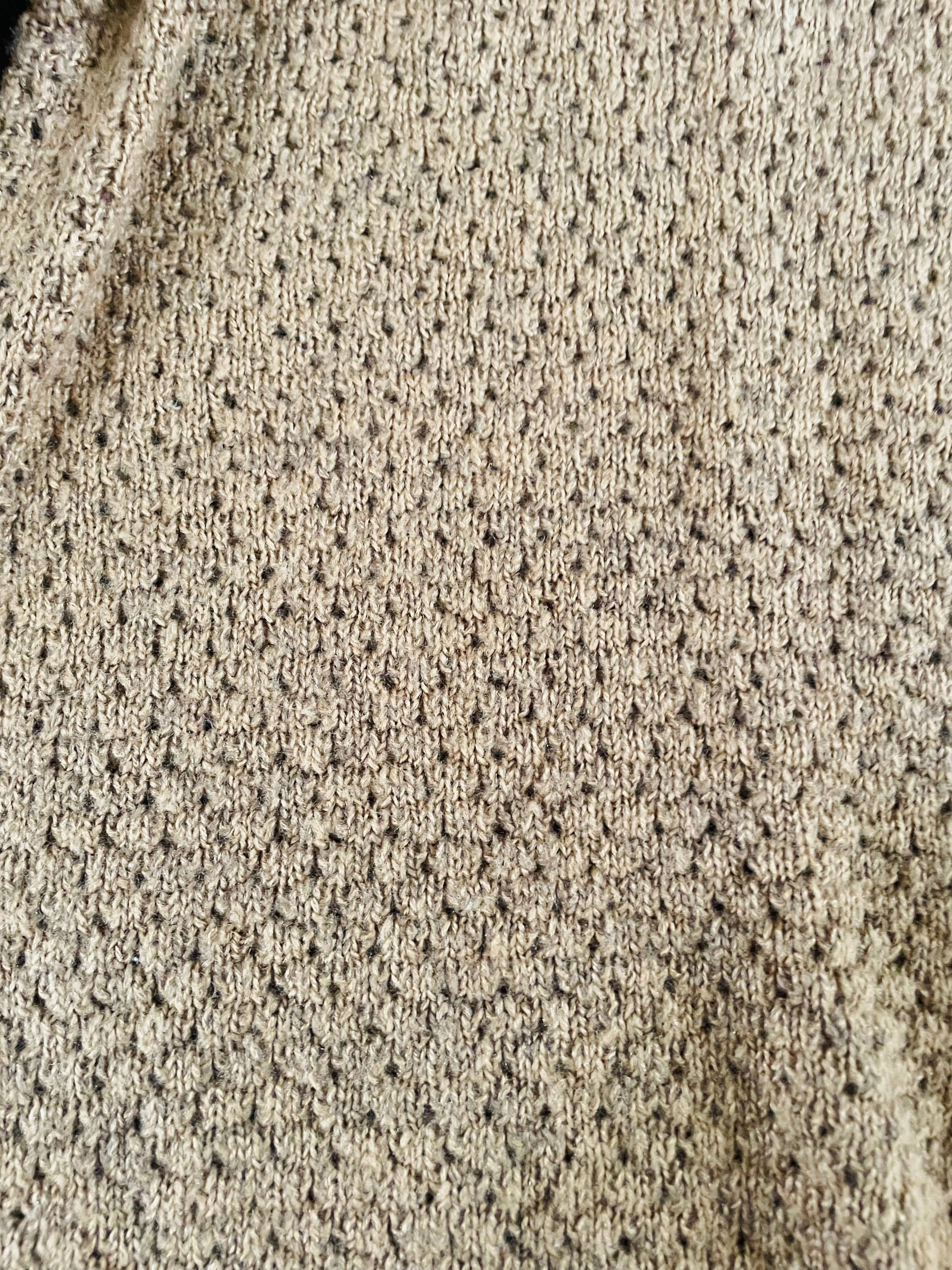 Haut tricot brun manches longues / ICHI / taille médium