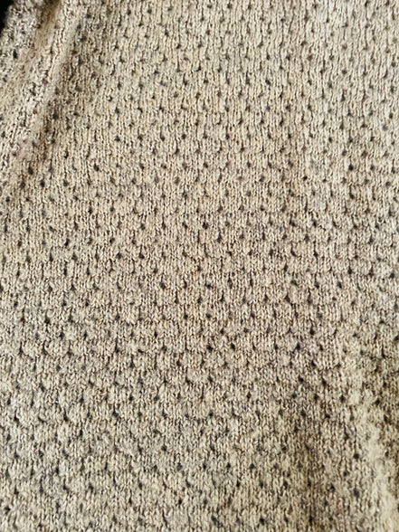 Haut tricot brun manches longues / ICHI / taille médium