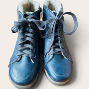 Bottines bleues / Taxi / Taille 7