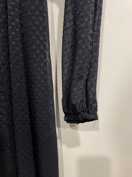Robe longue noire portefeuille - H&M taille 2