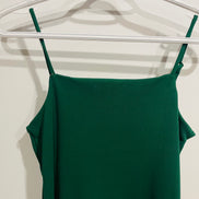 Robe longue verte - H&M - Taille XS