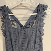 Robe bleue dentelle/ ICHI / taille Small