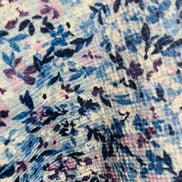 Robe bleue texturée - streetwear society Small