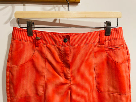 Bermuda orange rayé - Calvin Klein golf - Taille 6