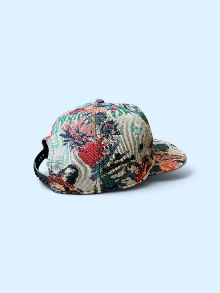 Casquette tapisserie de tigres