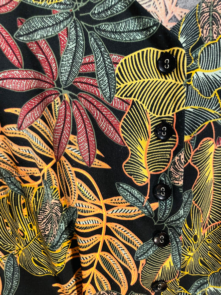 Robe motif tropical/ Grenier / taille Small