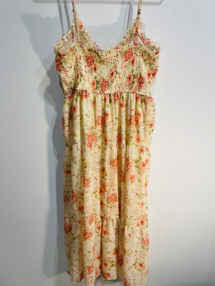 Robe longue fleurie / Forever 21 / taille large