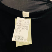 Black velvet dress - H&M (new)
