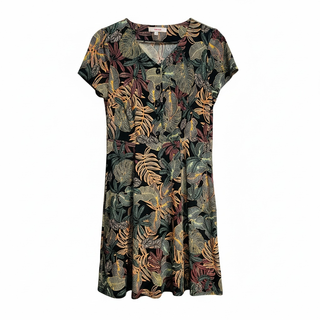 Robe motif tropical/ Grenier / taille Small
