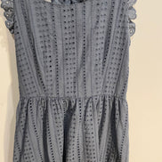 Robe bleue dentelle/ ICHI / taille Small