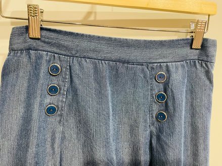 Jupe courte en jeans vintage - Annie 50 - taille médium