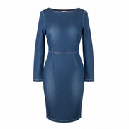 Robe longue jeans manches longues - Wilfred Free - Taille 6