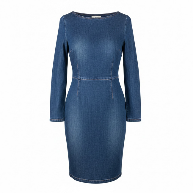 Robe longue jeans manches longues - Wilfred Free - Taille 6