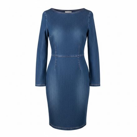 Robe longue jeans manches longues - Wilfred Free - Taille 6