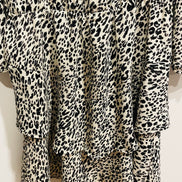Robe courte motif léopard - Zara - taille XS