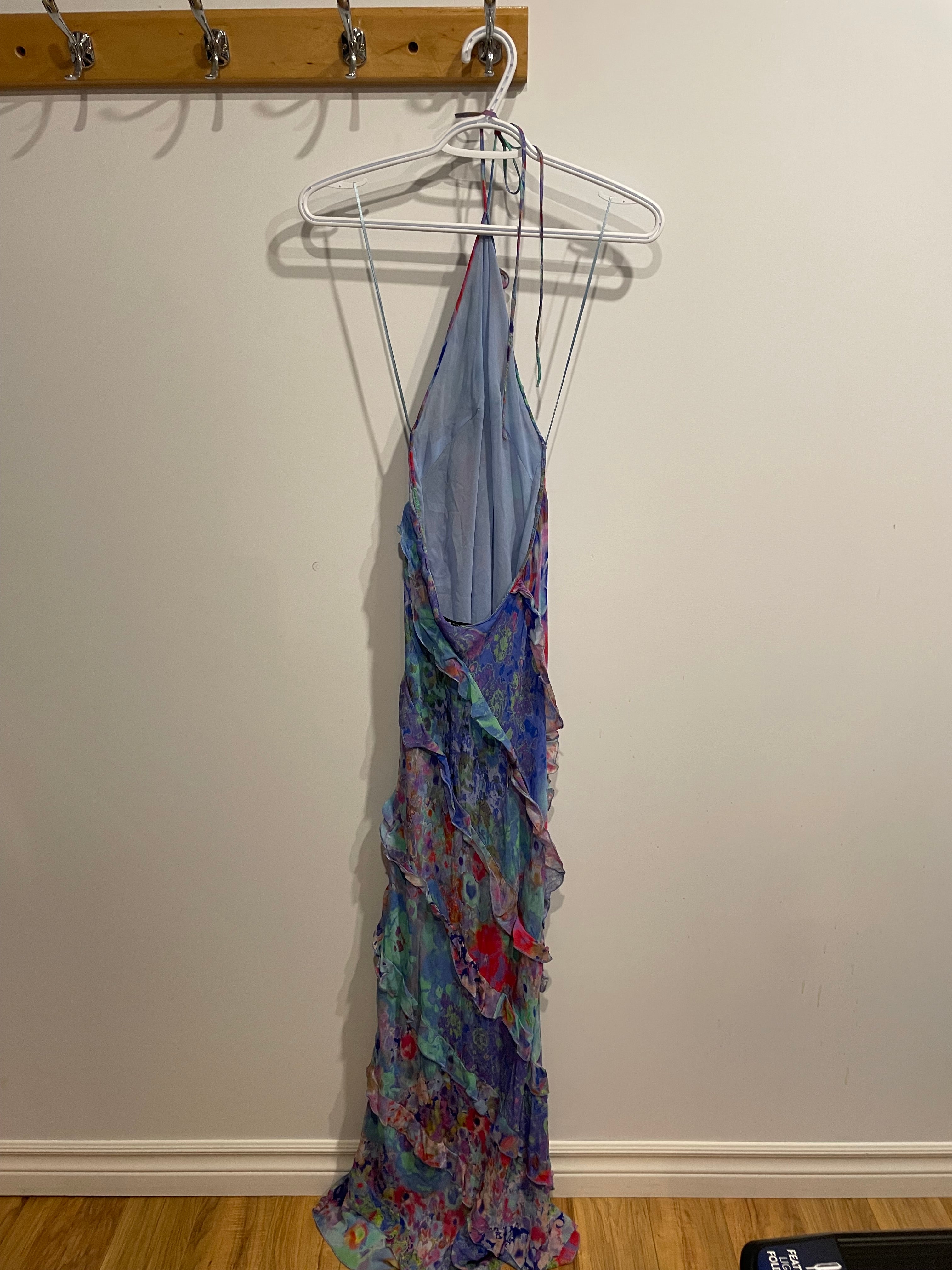Robe longue à volants - Zara