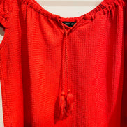 Haut rouge manches courtes - RW&CO - Taille Medium