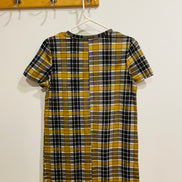 Robe courte à carreaux vintage Zara taille Small