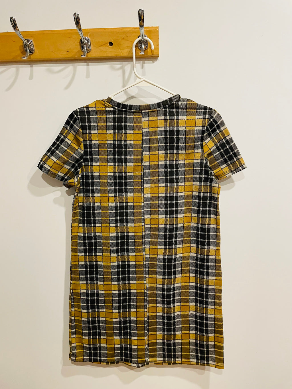 Robe courte à carreaux vintage Zara taille Small