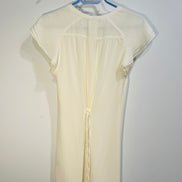 Robe blanche courte / H&M /Taille 4