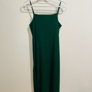 Robe longue verte - H&M - Taille XS
