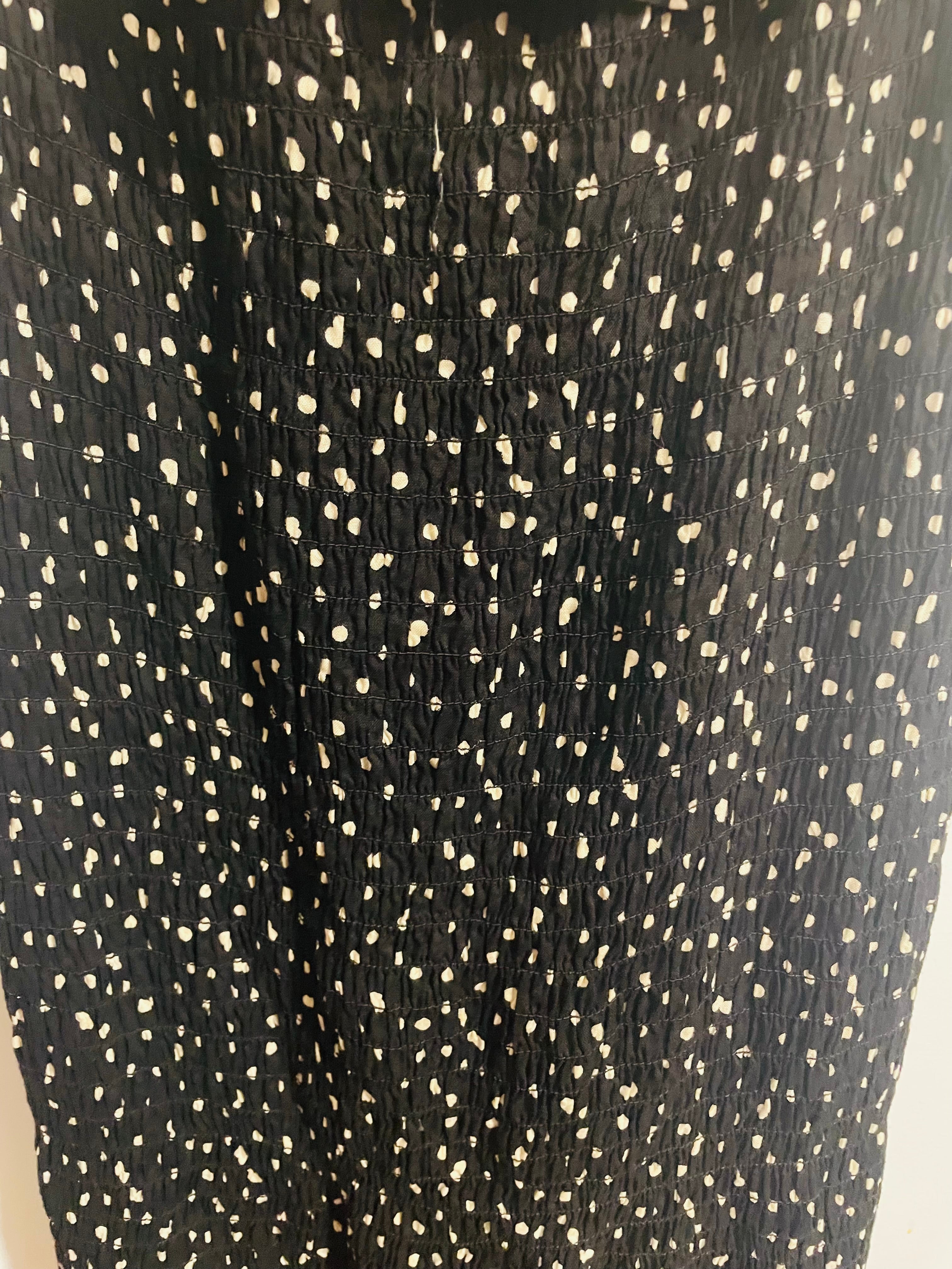 Robe picotée col élastique à vilants - Paper Moon Medium