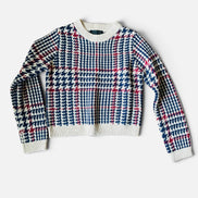 Tricot motif pied de poule / Zara / taille médium