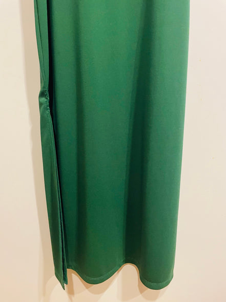 Robe longue verte - H&M - Taille XS