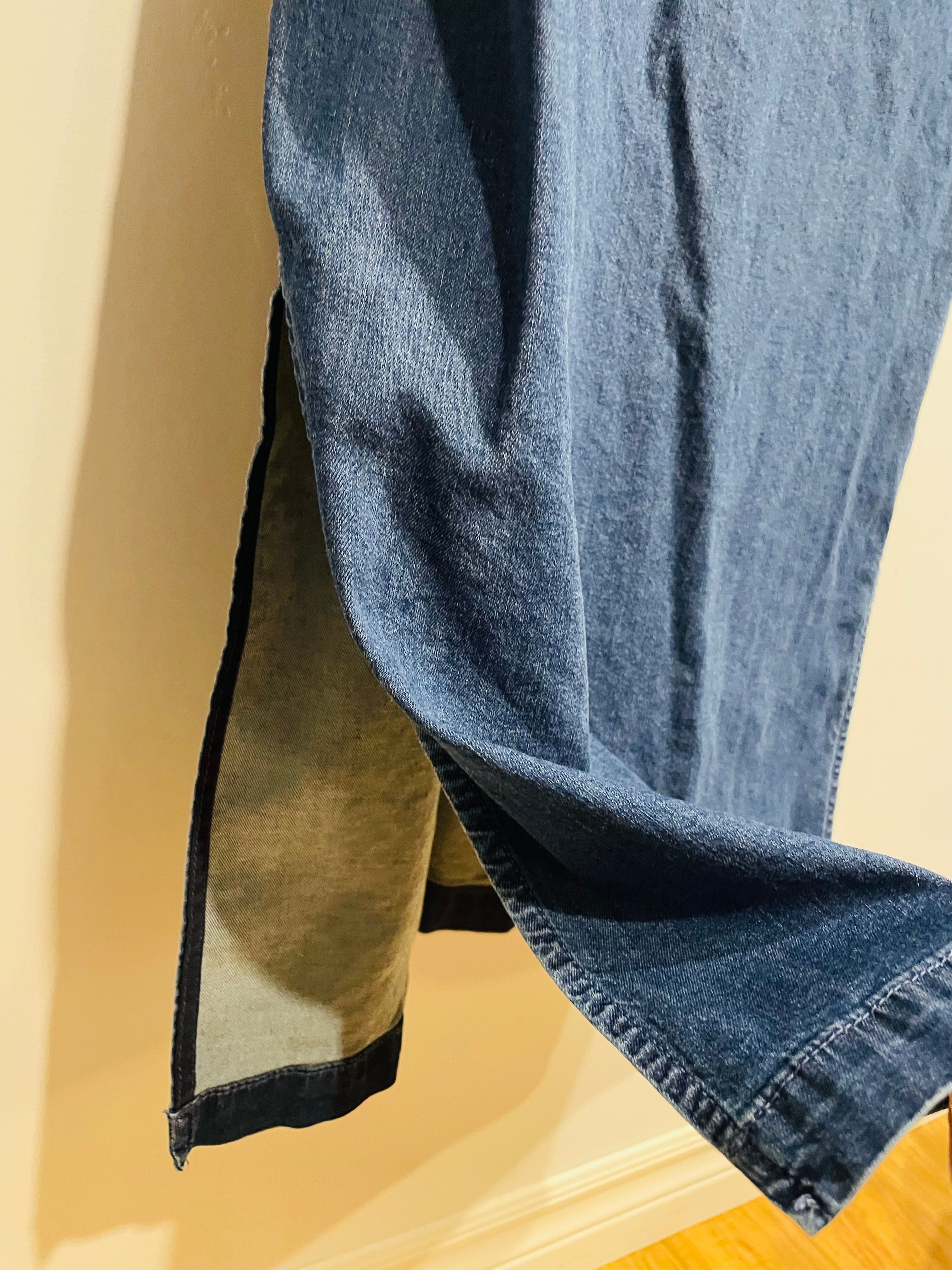 Robe longue jeans manches longues - Wilfred Free - Taille 6